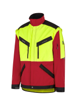 PFANNER Forstjacke KlimaAIR Rot/Neongelb - bei KOX online bestellen | XX71437