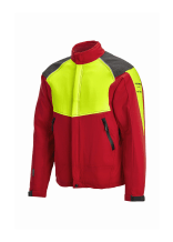 PFANNER Schnittschutzjacke StretchAIR Rot/Neongelb - bei KOX online bestellen | XX71440