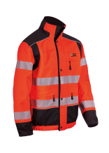 PSS Regenjacke X-treme Rain EN 20471 Orange/Schwarz - bei KOX online bestellen | XX72413