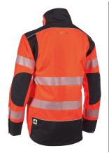 PSS Regenjacke X-treme Rain EN 20471 Orange/Schwarz - bei KOX online bestellen | XX72413