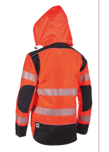 PSS Regenjacke X-treme Rain EN 20471 Orange/Schwarz - bei KOX online bestellen | XX72413