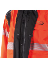 PSS Regenjacke X-treme Rain EN 20471 Orange/Schwarz - bei KOX online bestellen | XX72413
