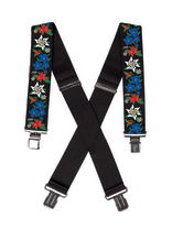 PSS Hosentr�ger Alpenflower mit Clip Schwarz Gr��e 75 cm - bei KOX online bestellen | XX72528-01