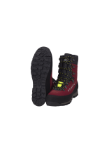 PFANNER Schnittschutzstiefel Nanoshield Silvretta Schwarz/Rot - bei KOX online bestellen | XX73144