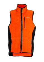 KOX Faserpelz-Weste Orange/Schwarz - bei KOX online bestellen | XX76147