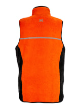 KOX Faserpelz-Weste Orange/Schwarz - bei KOX online bestellen | XX76147