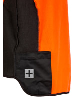KOX Faserpelz-Weste Orange/Schwarz - bei KOX online bestellen | XX76147