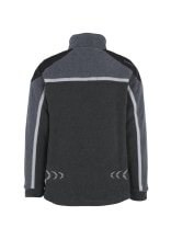 PFANNER Fleecejacke Jobby Colour Schwarz/Grau - bei KOX online bestellen | XX76165