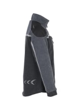 PFANNER Fleecejacke Jobby Colour Schwarz/Grau - bei KOX online bestellen | XX76165