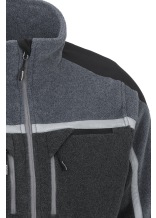 PFANNER Fleecejacke Jobby Colour Schwarz/Grau - bei KOX online bestellen | XX76165