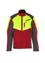 PFANNER Ventilation Forstjacke Rot/Neongelb - bei KOX online bestellen | XX76167