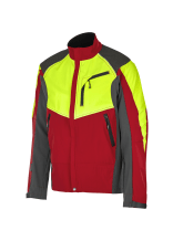 PFANNER Ventilation Forstjacke Rot/Neongelb - bei KOX online bestellen | XX76167