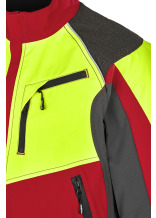PFANNER Ventilation Forstjacke Rot/Neongelb - bei KOX online bestellen | XX76167