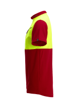 PFANNER Funktionsshirt Zipp Neck Kurzarm Rot/Neongelb - bei KOX online bestellen | XX77199