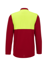 PFANNER Funktionsshirt Zipp Neck Langarm Rot/Neongelb - bei KOX online bestellen | XX77200