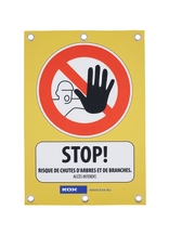 KOX Bche de signalisation/barrage chutes darbres et de branches - commander en ligne chez KOX | XX9734-FR