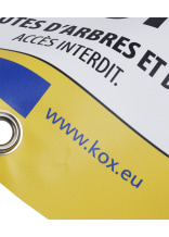KOX Bche de signalisation/barrage chutes darbres et de branches - commander en ligne chez KOX | XX9734-FR