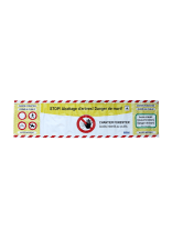 Bannire d’avertissement/de dlimitation KOX FR  Stop ! Abattage d’arbres ! Danger de mort !  - commander en ligne chez KOX | XX9772-FR