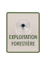 Panneau d’intervention FR  Exploitation forestire  - commander en ligne chez KOX | XX9773-01-FR