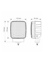 Solea-LED LED Arbeitsscheinwerfer 4500er - bei KOX online bestellen | XXASML4500