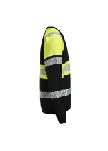 Jobman HiVis-sweatshirt 5224 zwart/geel - bij KOX online bestellen | XXJB5224G