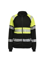 Jobman HiVis-sweatvest 5225 zwart/geel - bij KOX online bestellen | XXJB5225G