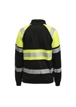 Jobman HiVis-sweatvest 5225 zwart/geel - bij KOX online bestellen | XXJB5225G