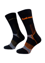 Chaussettes de chasse Seeland Field Coolmax lot de 2 Black/Dark Grey Taille 43-46 - commander en ligne chez KOX | XXSL4321041-43