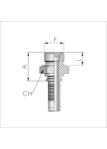 Raccord  sertir BSP FB Hydraulic - commander en ligne chez KOX | XXST4031-0000