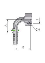 Raccord  sertir DKOL FB Hydraulic - commander en ligne chez KOX | XXST4391-0000