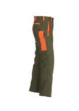 KOX snijbeschermingsbroek Vento 3.0 groen/oranje - bij KOX online bestellen | XX71227