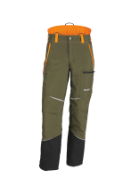 KOX Schnittschutzhose Mistral 3.0 Grn/Orange Gre 29 untersetzt - bei KOX online bestellen | XX71228-29