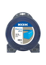 Ligne d�broussaillage KOX ProLine Plus carr�e - commander en ligne chez KOX | XXF218