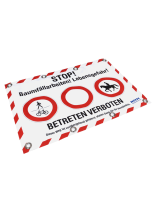 KOX Warn-/Absperrplane Baumfllarbeiten - bei KOX online bestellen | XX9737-DE