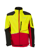Veste forestire Stretch Elch 2.0 KOX rouge/jaune - commander en ligne chez KOX | XX71420