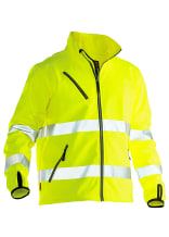 Jobman Softshelljacke HiVis 1202 Gelb Gre M - bei KOX online bestellen | XXJB1202G-M