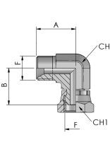 FB Hydraulic Adapter BSP - bei KOX online bestellen | XXST201-0000