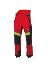 PSS snijbeschermingsbroek X-treme Breeze rood/geel - bij KOX online bestellen | XX71231