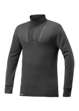 Woolpower Zip Turtleneck 200 Rollkragenhemd / Merino Shirt langarm Grey - bei KOX online bestellen | XXWP7222G