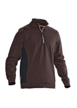 Jobman Sweatshirt 5401 Braun/Schwarz - bei KOX online bestellen | XXJB5401BR
