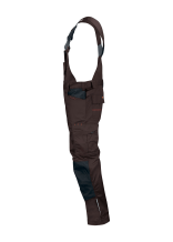 Jobman Arbeitslatzhose 3730 Braun/Schwarz - bei KOX online bestellen | XXJB3730BR