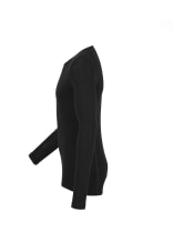 Woolpower Crewneck LITE Rundhalshemd / Merino Shirt langarm Black - bei KOX online bestellen | XXWP7111S