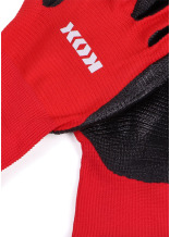 KOX Flex werkhandschoenen / tuinhandschoenen rood - bij KOX online bestellen | XX75323