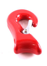 Crochet de glissi�re de c�ble avec s�curit� Force de traction admissible LC 5000 daN, poids 0, 93 kg, c�bles de � jusqu'� 16 mm - commander en ligne chez KOX | XXGLSH-16-S