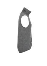 Veste tricote Woolpower Vest 400 / Gilet en mrinos grey - commander en ligne chez KOX | XXWP7244G