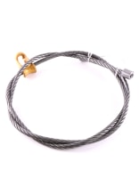 Chokerkabel Gladiatox, type A: 2x stalen kop - bij KOX online bestellen | XXGLSK-00