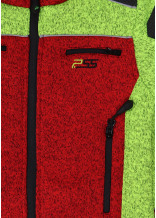 PSS Faserstrickjacke fr Kinder X-treme Arctic Kids Gelb/Rot - bei KOX online bestellen | XX76133