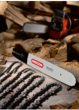 Oregon VersaCut Spar-Satz mit Fhrungsschiene und 4 Halbmeiel Sgeketten 325