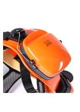 Enha bosbouwhelm met gehoorbescherming en vizier OAK Orange - bij KOX online bestellen | XX74106-02