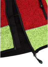 PSS Faserstrickjacke fr Kinder X-treme Arctic Kids Gelb/Rot - bei KOX online bestellen | XX76133
